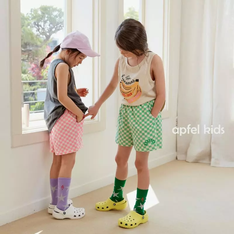 Apfel - Korean Children Fashion - #kidsstore - Check Pants - 3