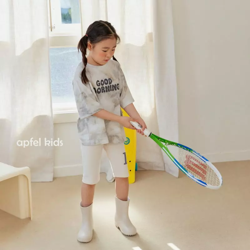 Apfel - Korean Children Fashion - #kidzfashiontrend - Good Morning Tee - 6