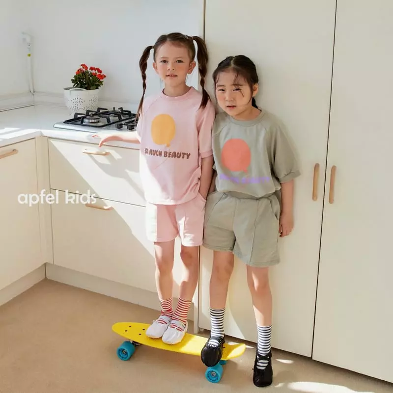 Apfel - Korean Children Fashion - #magicofchildhood - Balloon Top Bottom Set - 3