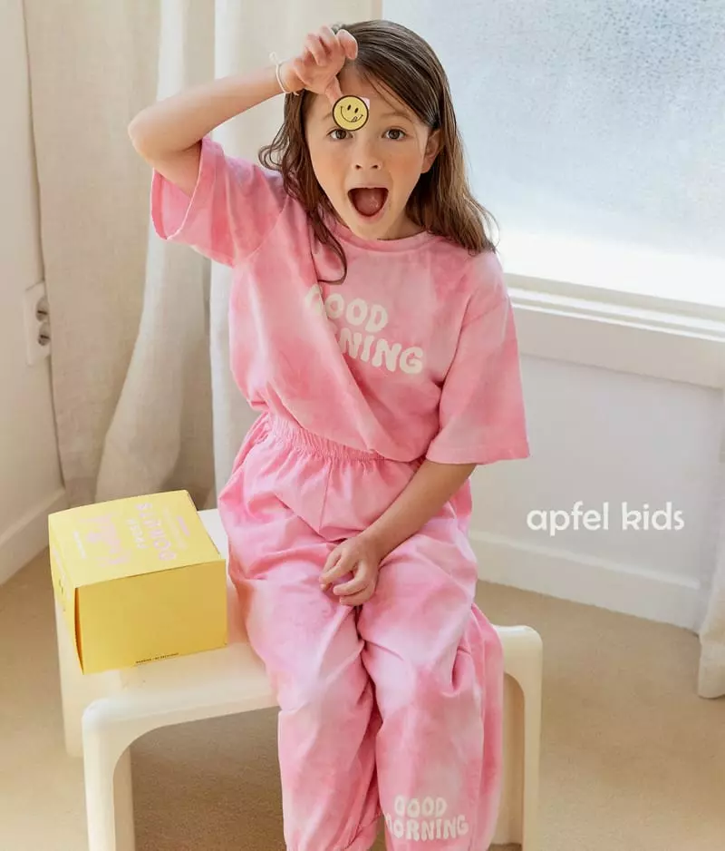 Apfel - Korean Children Fashion - #minifashionista - Good Morning Tee - 10
