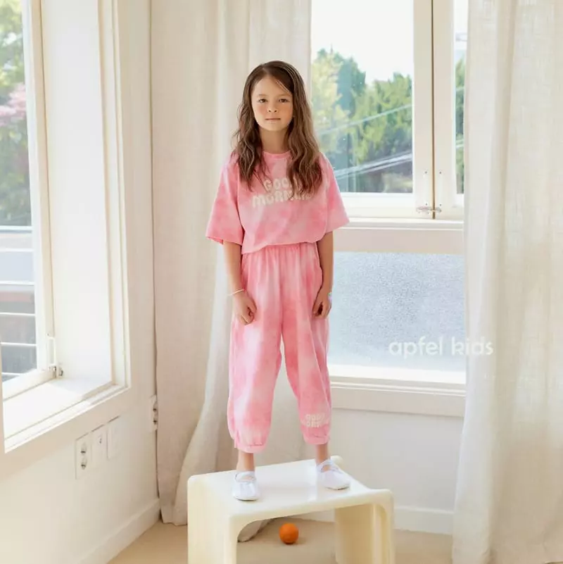 Apfel - Korean Children Fashion - #prettylittlegirls - Good Morning Tee - 11