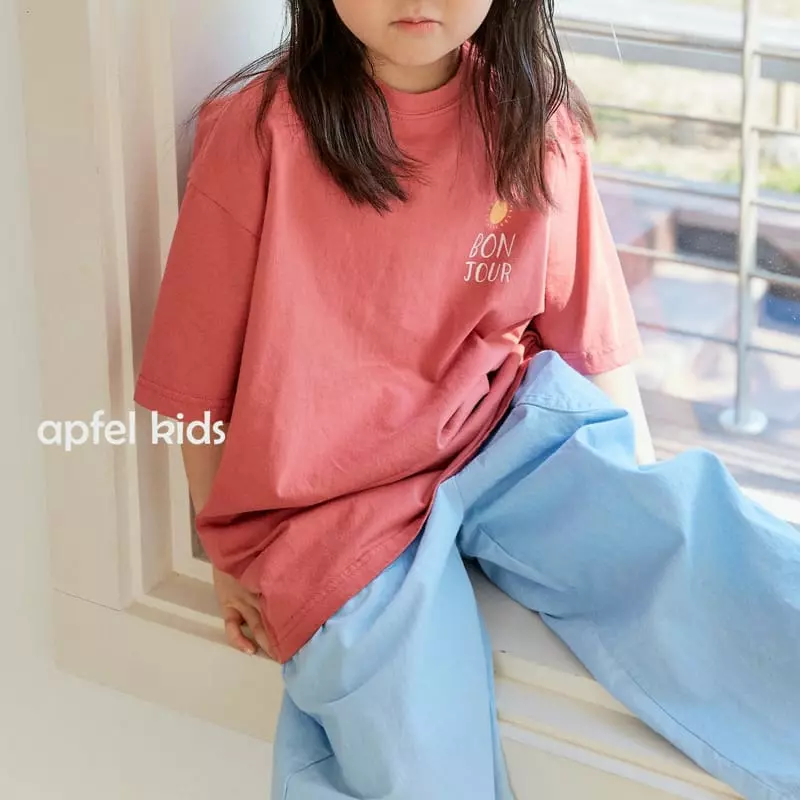 Apfel - Korean Children Fashion - #stylishchildhood - Bonjour Long Tee - 2