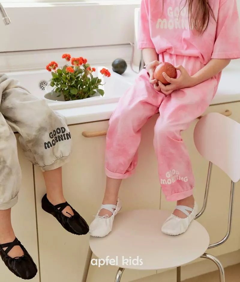 Apfel - Korean Children Fashion - #todddlerfashion - Good Morning Pants - 11