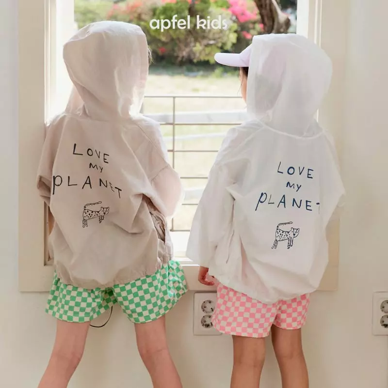 Apfel - Korean Children Fashion - #todddlerfashion - Summer Hoody - 7