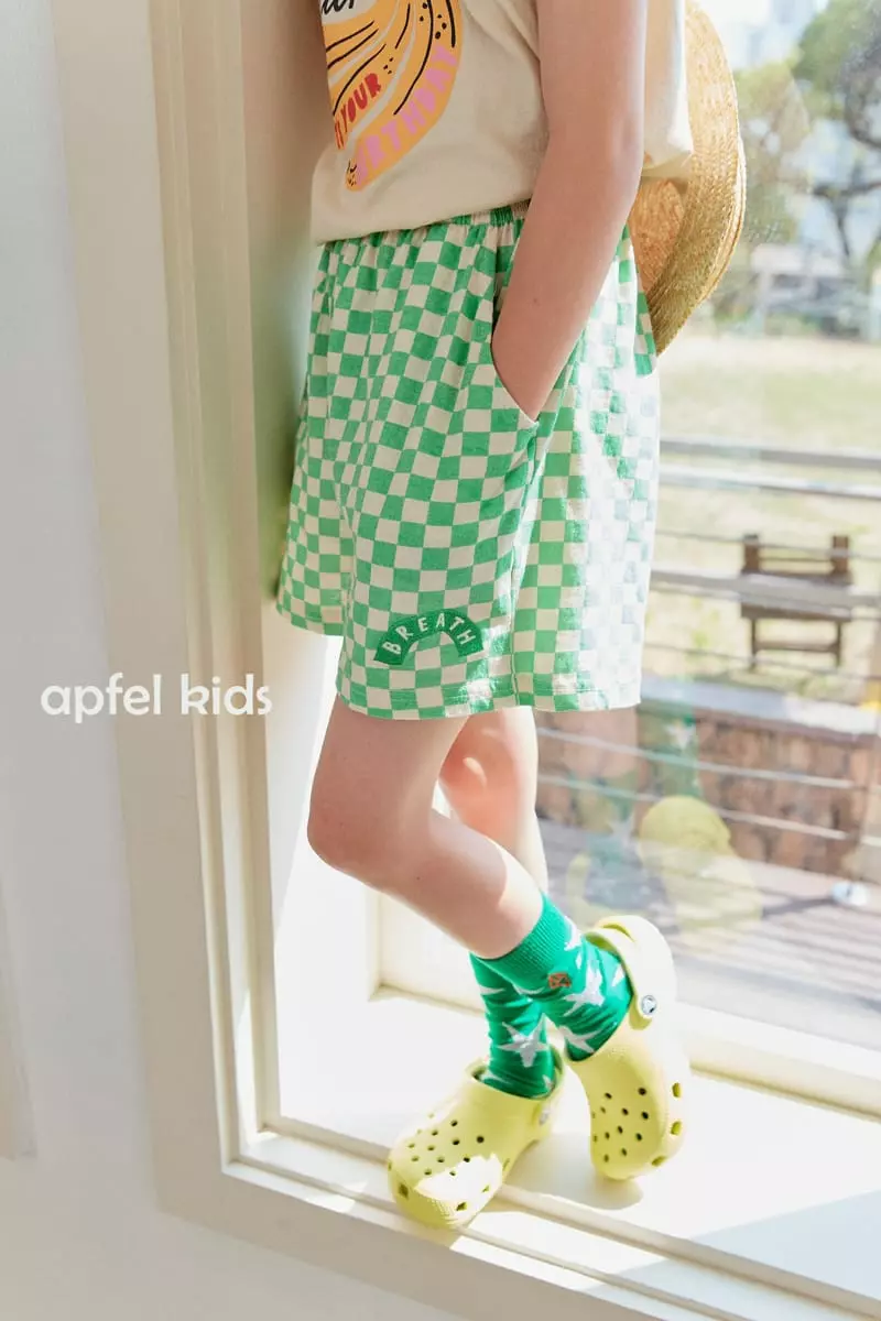 Apfel - Korean Children Fashion - #toddlerclothing - Check Pants - 11