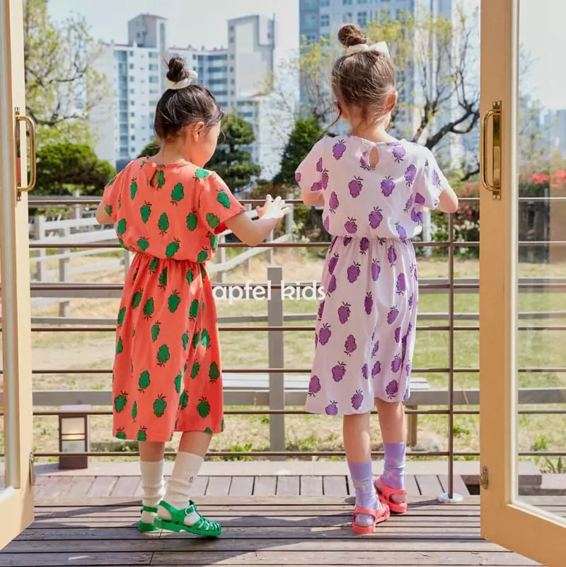 Apfel - Korean Children Fashion - #toddlerclothing - Grape One-piece - 5