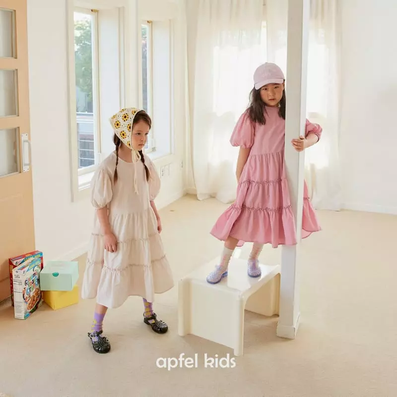 Apfel - Korean Children Fashion - #todddlerfashion - Alice One-piece - 4