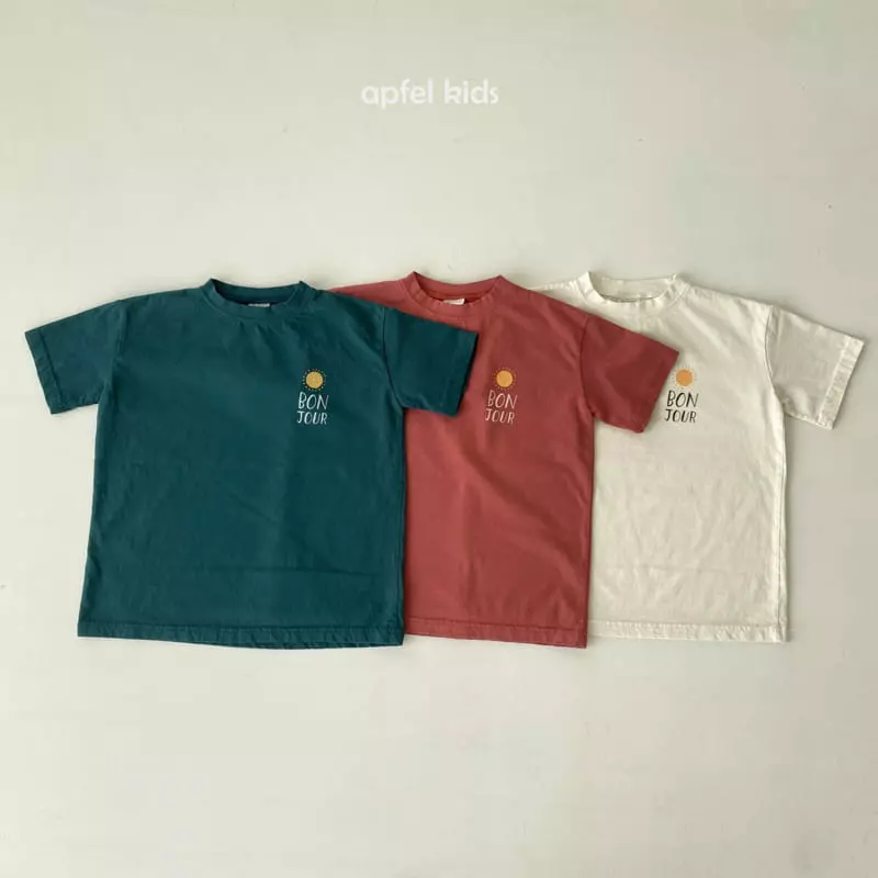 Apfel - Korean Children Fashion - #toddlerclothing - Bonjour Long Tee