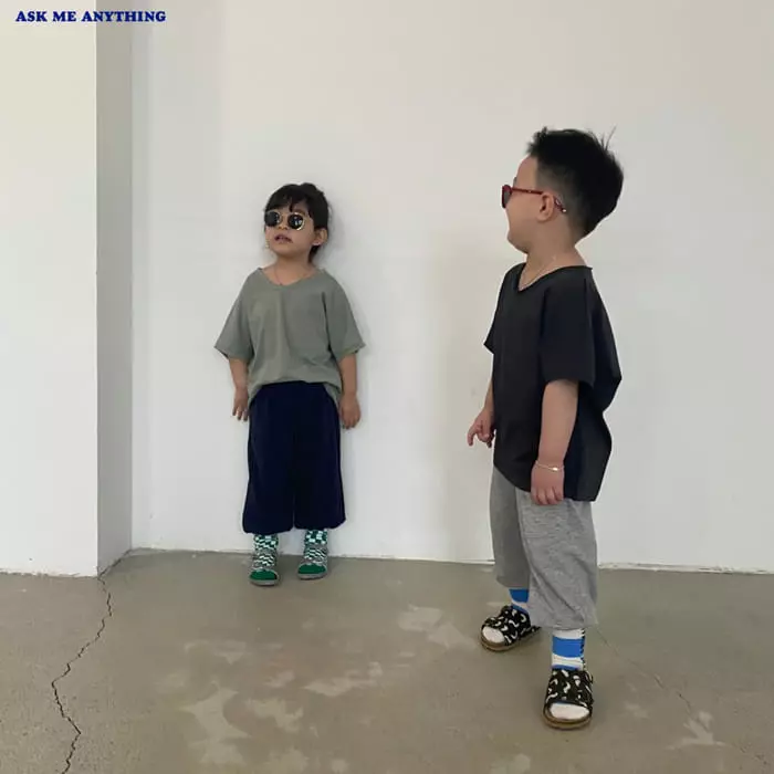 Ask Me Anything - Korean Children Fashion - #Kfashion4kids - Soft Tee - 2