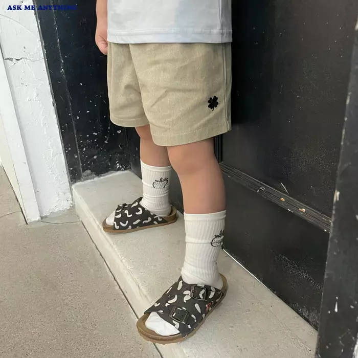 Ask Me Anything - Korean Children Fashion - #stylishchildhood - Clover Pigment Shorts - 4