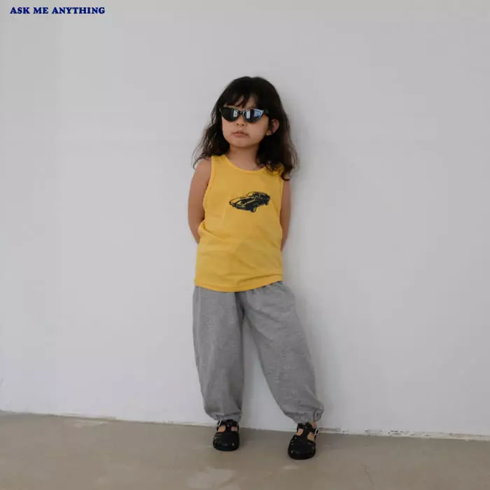 Ask Me Anything - Korean Children Fashion - #childofig - Slub Pants - 3