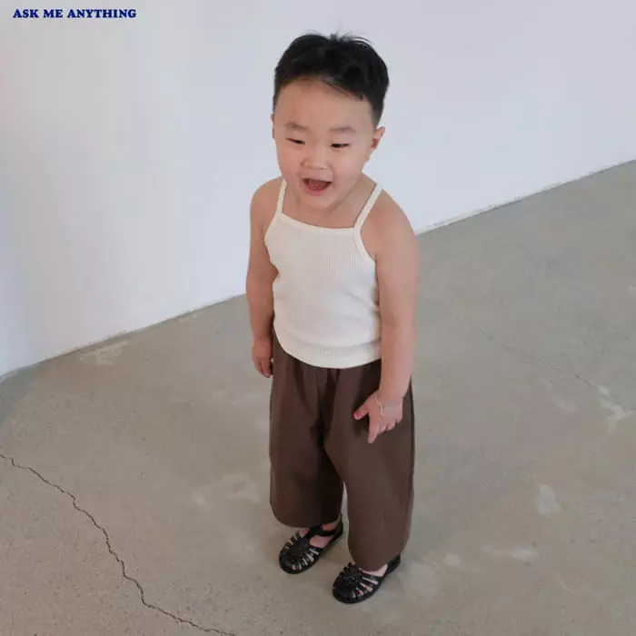 Ask Me Anything - Korean Children Fashion - #childofig - Joy Sleeveless Tee - 8