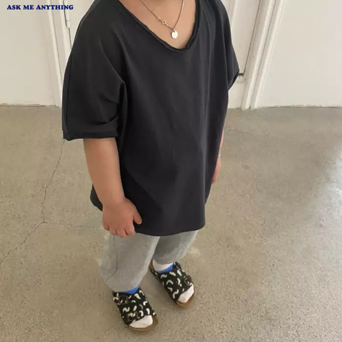 Ask Me Anything - Korean Children Fashion - #childofig - Soft Tee - 7