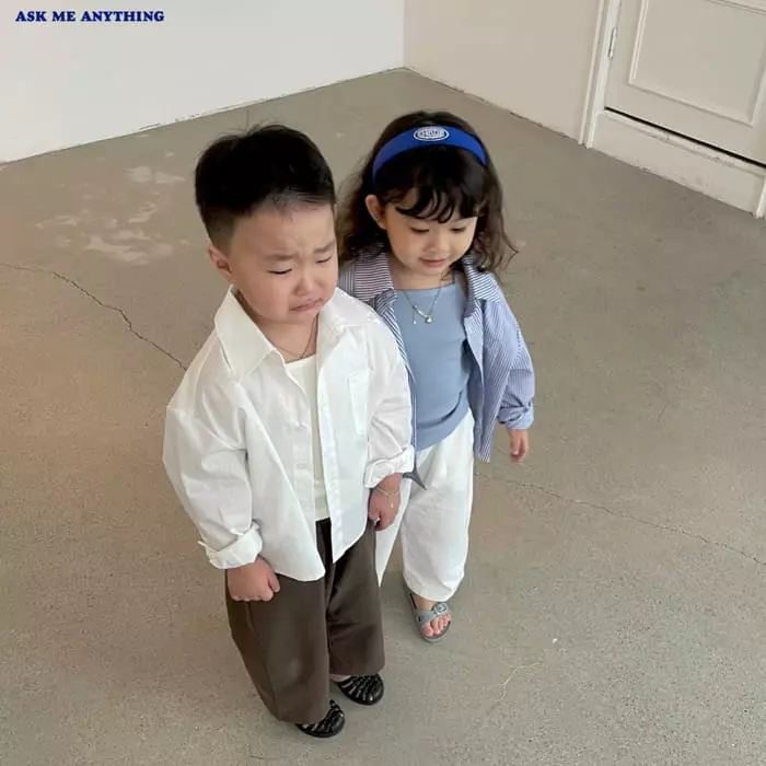 Ask Me Anything - Korean Children Fashion - #childofig - Time Shirt - 3