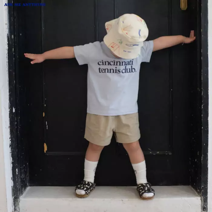 Ask Me Anything - Korean Children Fashion - #childrensboutique - Tennis Tee - 12