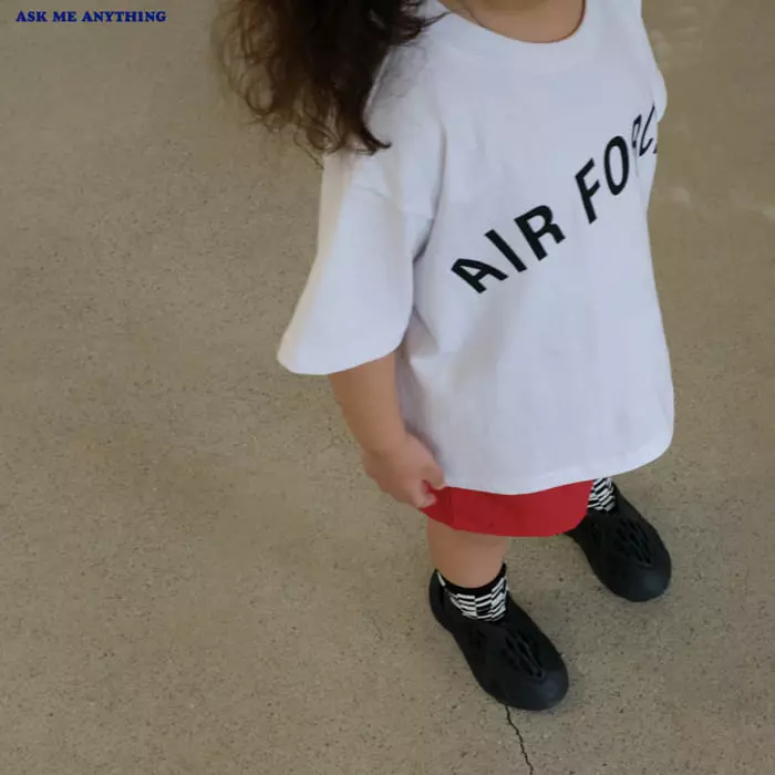 Ask Me Anything - Korean Children Fashion - #childrensboutique - Air Force Tee - 11