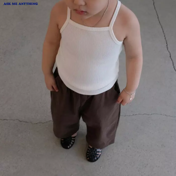 Ask Me Anything - Korean Children Fashion - #childrensboutique - Joy Sleeveless Tee - 10