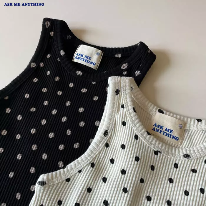 Ask Me Anything - Korean Children Fashion - #designkidswear - Hey Sleeveless - 3