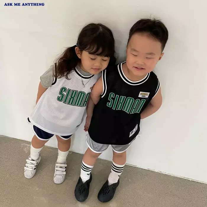 Ask Me Anything - Korean Children Fashion - #designkidswear - Six Men Uniform Sleeveless - 2