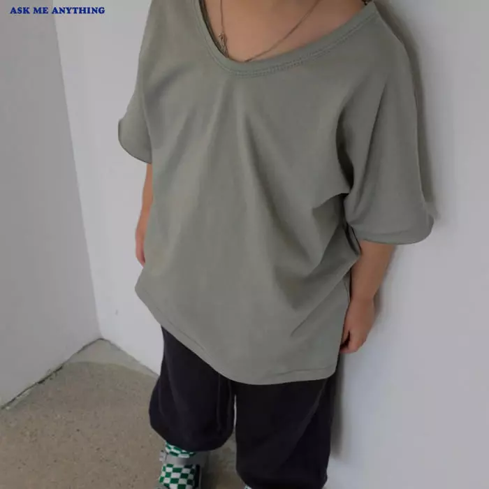 Ask Me Anything - Korean Children Fashion - #designkidswear - Soft Tee - 10