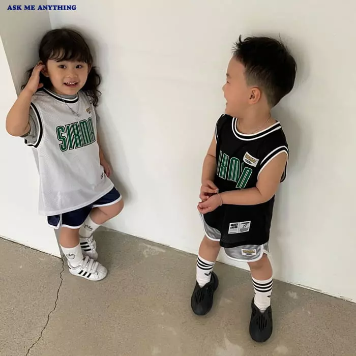 Ask Me Anything - Korean Children Fashion - #discoveringself - Six Men Uniform Sleeveless - 3