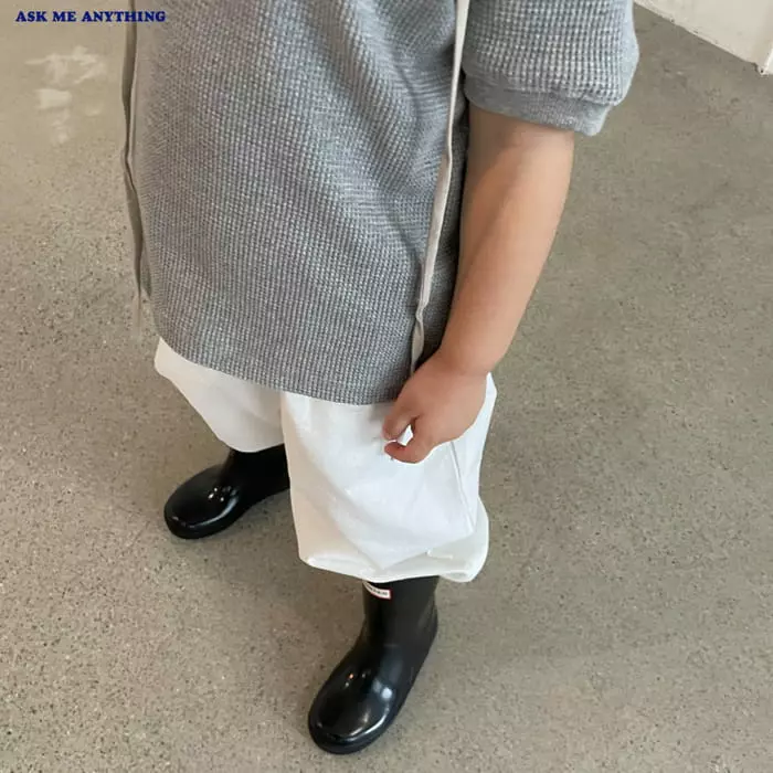 Ask Me Anything - Korean Children Fashion - #discoveringself - Waffle Tee - 10