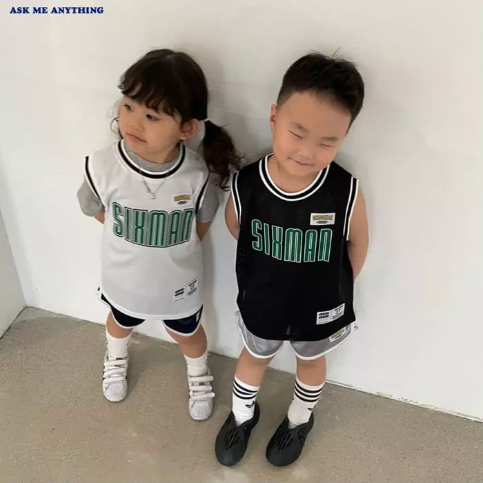 Ask Me Anything - Korean Children Fashion - #discoveringself - Six Men Uniform Sleeveless - 4