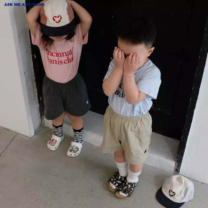 Ask Me Anything - Korean Children Fashion - #kidsshorts - Clover Pigment Shorts - 9