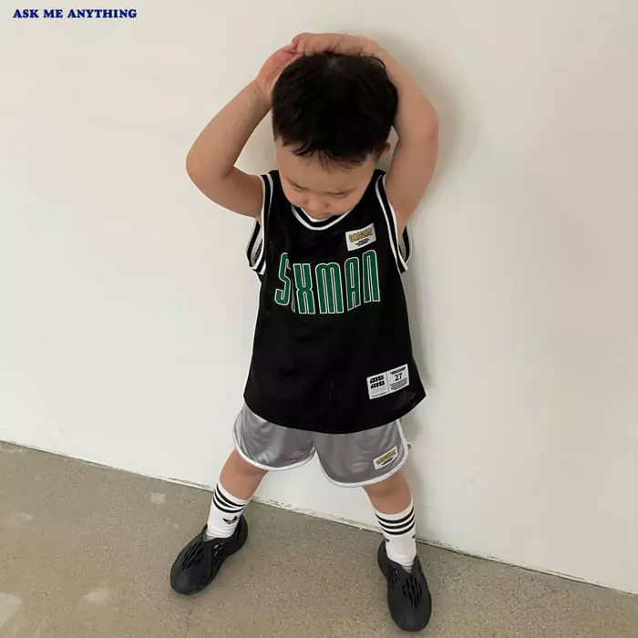 Ask Me Anything - Korean Children Fashion - #kidsshorts - Six Men Uniform Sleeveless - 5