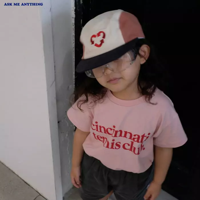 Ask Me Anything - Korean Children Fashion - #kidsstore - Tennis Tee - 3