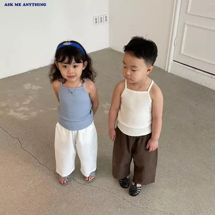 Ask Me Anything - Korean Children Fashion - #kidsstore - Joy Sleeveless Tee