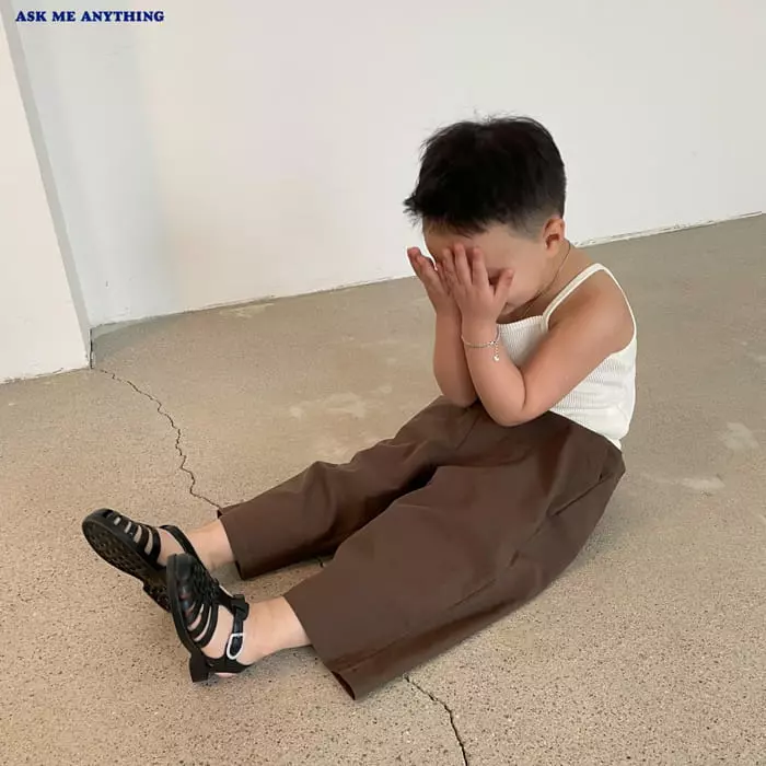 Ask Me Anything - Korean Children Fashion - #kidzfashiontrend - Pine Pants - 9