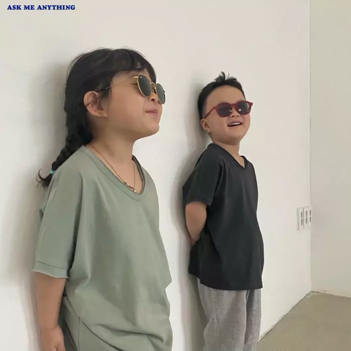 Ask Me Anything - Korean Children Fashion - #kidzfashiontrend - Soft Tee