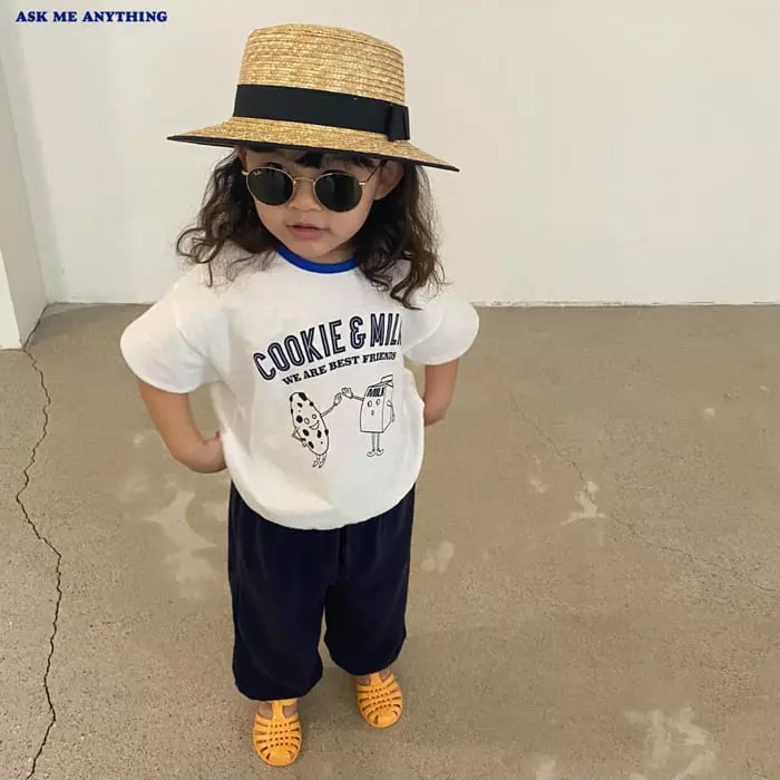 Ask Me Anything - Korean Children Fashion - #littlefashionista - Slub Pants - 12