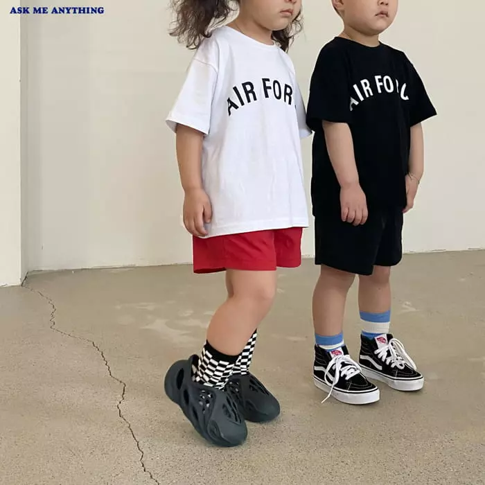 Ask Me Anything - Korean Children Fashion - #littlefashionista - Air Force Tee - 5