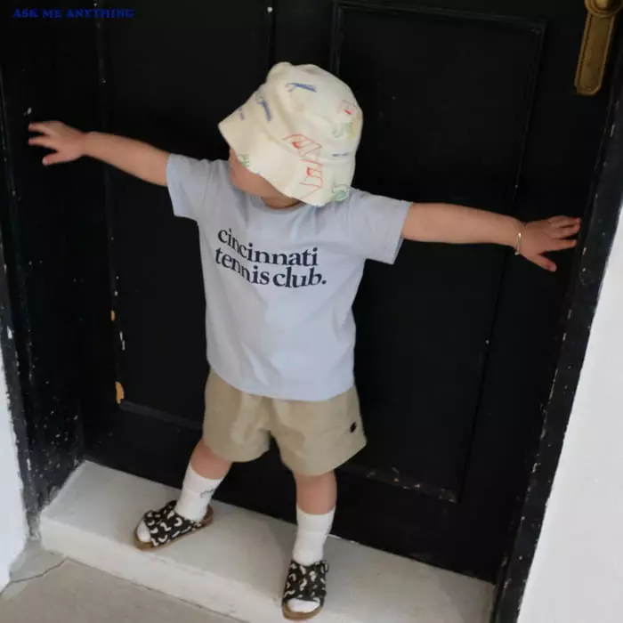 Ask Me Anything - Korean Children Fashion - #magicofchildhood - Tennis Tee - 7