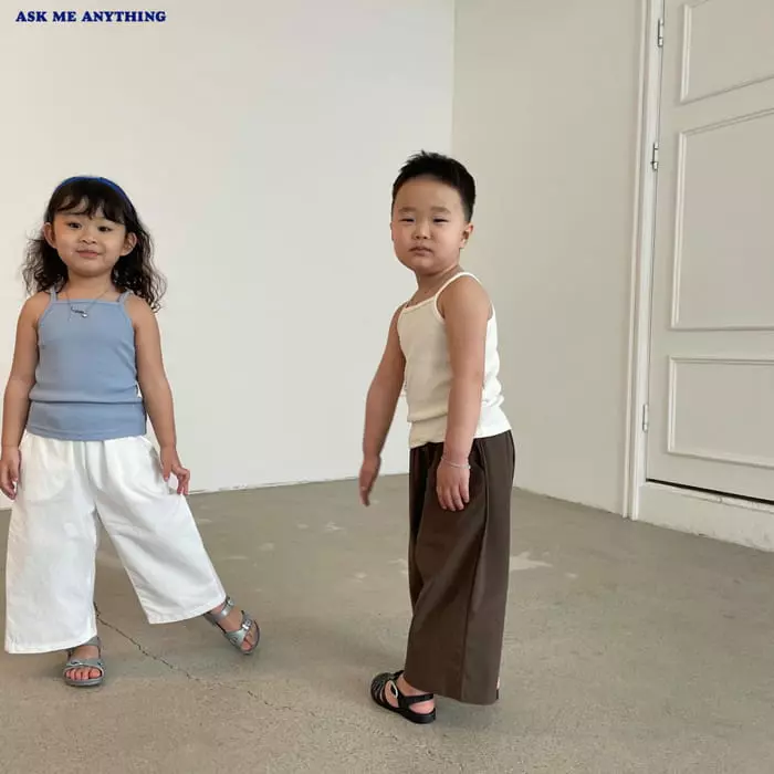 Ask Me Anything - Korean Children Fashion - #magicofchildhood - Joy Sleeveless Tee - 5