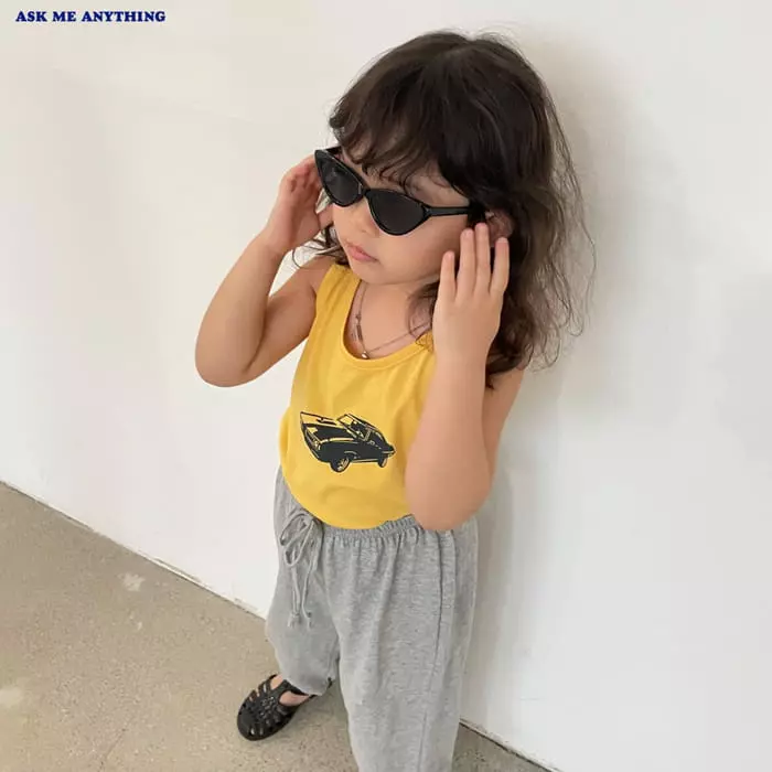 Ask Me Anything - Korean Children Fashion - #minifashionista - 8 W Tee - 10