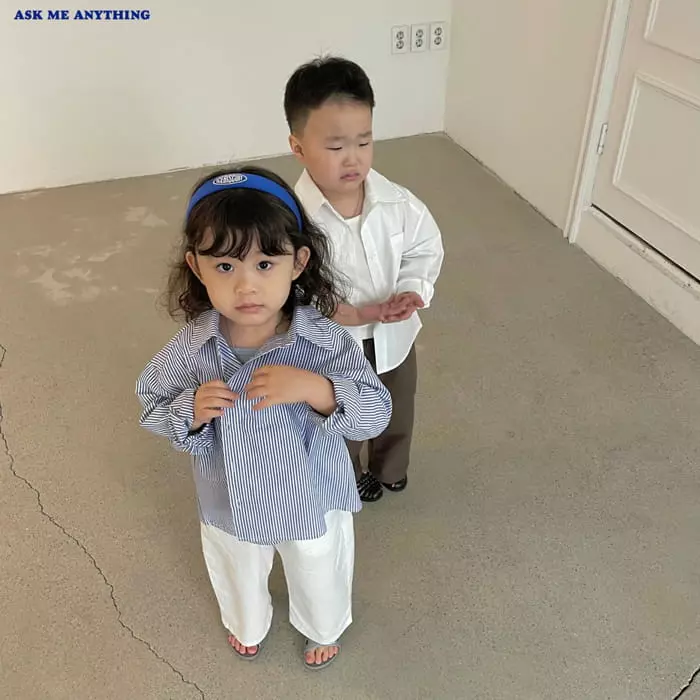 Ask Me Anything - Korean Children Fashion - #minifashionista - Time Shirt