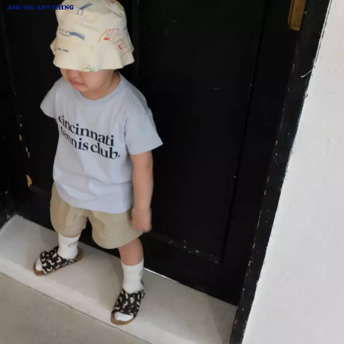 Ask Me Anything - Korean Children Fashion - #prettylittlegirls - Tennis Tee - 9