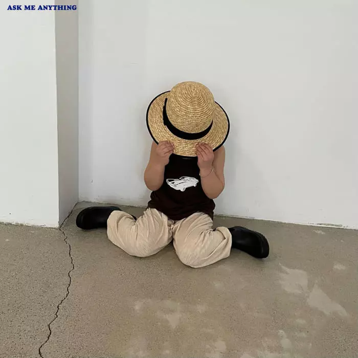 Ask Me Anything - Korean Children Fashion - #stylishchildhood - Slub Pants - 2