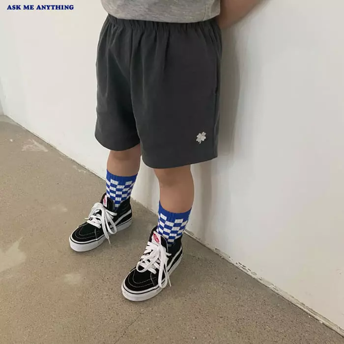 Ask Me Anything - Korean Children Fashion - #todddlerfashion - Clover Pigment Shorts
