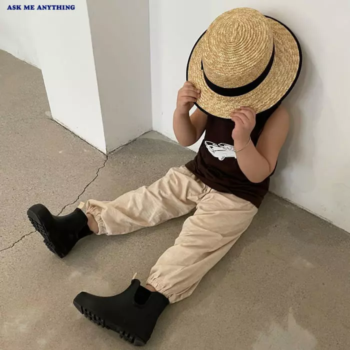 Ask Me Anything - Korean Children Fashion - #toddlerclothing - Slub Pants