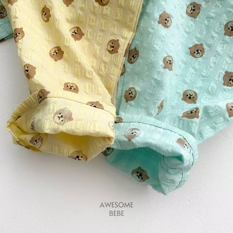 Awesome Bebe - Korean Children Fashion - #Kfashion4kids - Bear Pants - 6