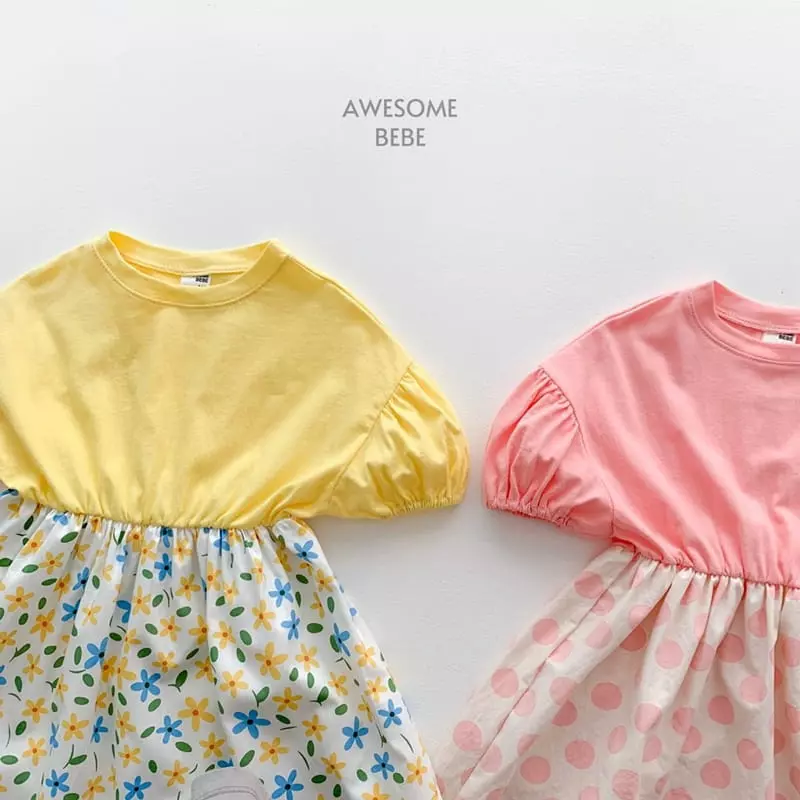 Awesome Bebe - Korean Children Fashion - #childrensboutique - Sweet Summer One-piece - 2