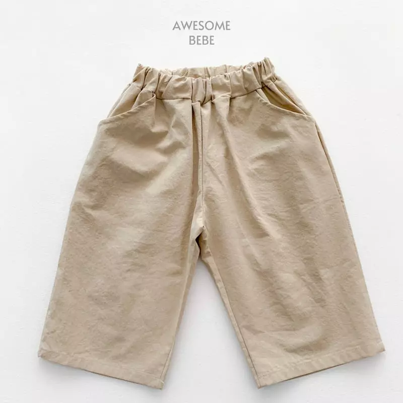 Awesome Bebe - Korean Children Fashion - #designkidswear - Linen Pants