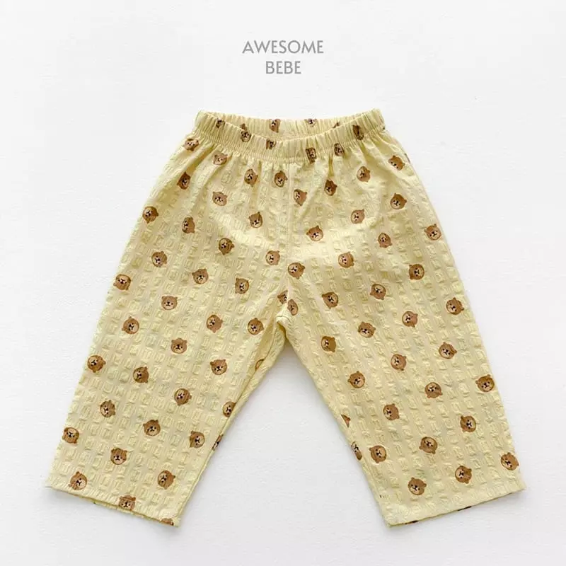 Awesome Bebe - Korean Children Fashion - #discoveringself - Bear Pants