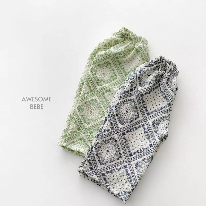 Awesome Bebe - Korean Children Fashion - #discoveringself - Paisely Pants - 3