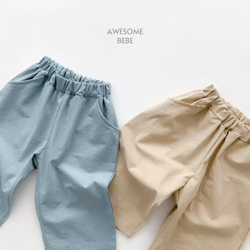 Awesome Bebe - Korean Children Fashion - #fashionkids - Linen Pants - 3