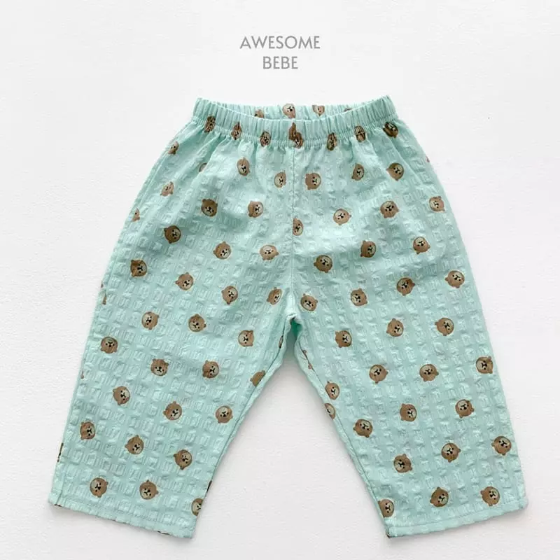 Awesome Bebe - Korean Children Fashion - #fashionkids - Bear Pants - 2